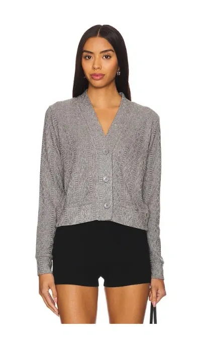 Bobi Cardigan In Grey