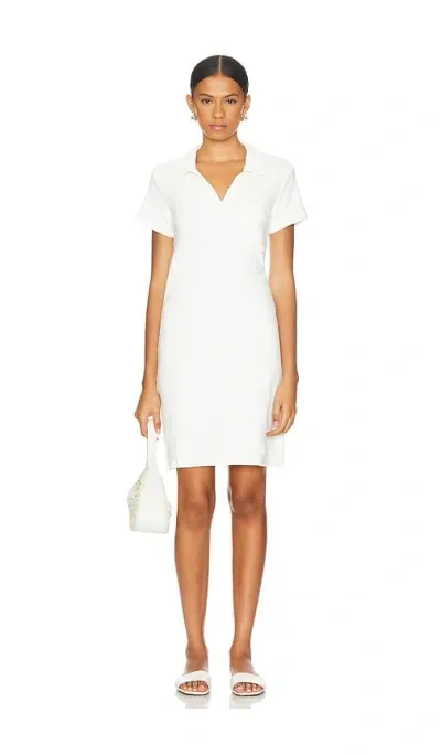 Bobi Shirt Dress In White