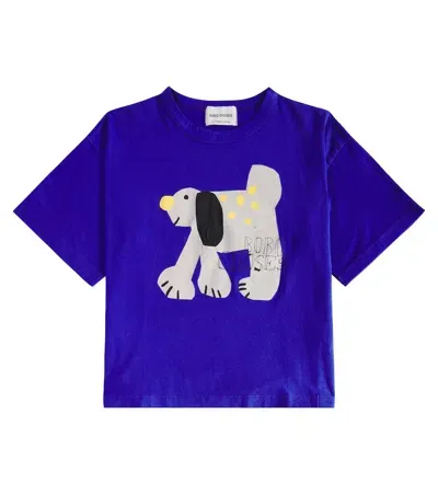 Bobo Choses Kids' Baby Printed Cotton Jersey T-shirt In Blue