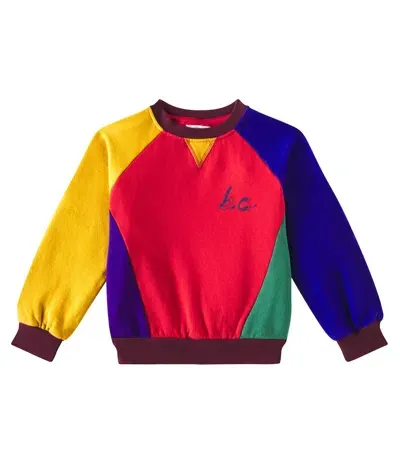 Bobo Choses Kids' Bc Colorblocked Cotton Sweatshirt In Multicoloured