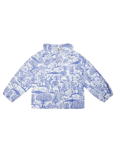 Bobo Choses Blusa Stampa Fantasia Blu In Light Blue