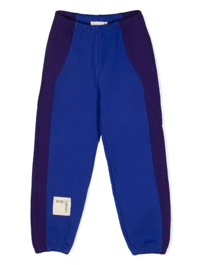 Bobo Choses Kids' Colour Block Trousers In Blue