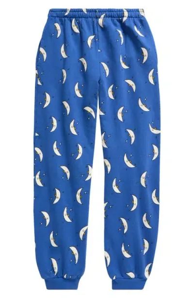 Bobo Choses Kids' Beneath The Moon Joggers In Blue