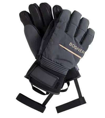 Bogner Kids' Jody Ski Gloves In Black