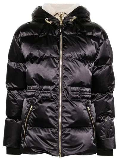 Bogner Padded Hooded Ski Jacket In Black