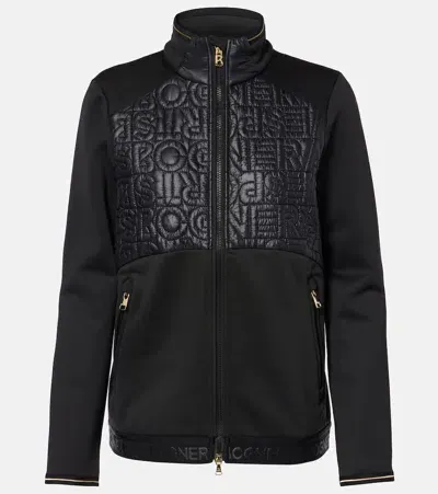 Bogner Piara Quilted Ski Jacket In Black