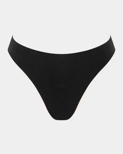 Bond-eye Swim Siara Reversible Bikini Bottoms In Black