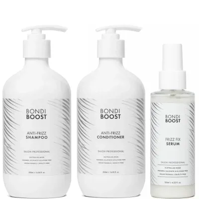 Bondiboost Anti Frizz Care Plus Serum Trio In White