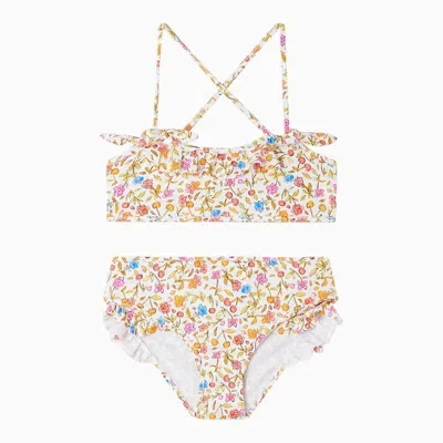 Bonpoint Kids' Abigael Orange Swimwear