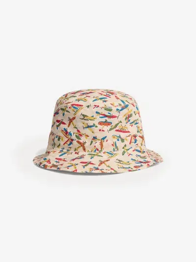 Bonpoint Kids' Cotton Poplin Bucket Hat In Multicoloured