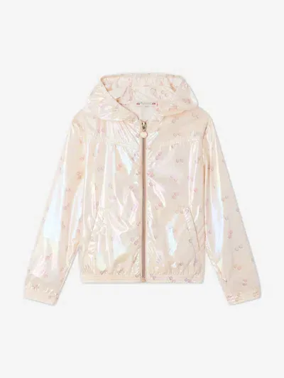 Bonpoint Kids' Gytha Graphic-print Jacket In Pink