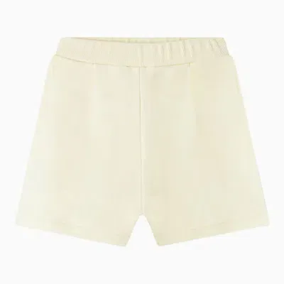 Bonpoint Kids' Yellow Cornelia Cotton Shorts