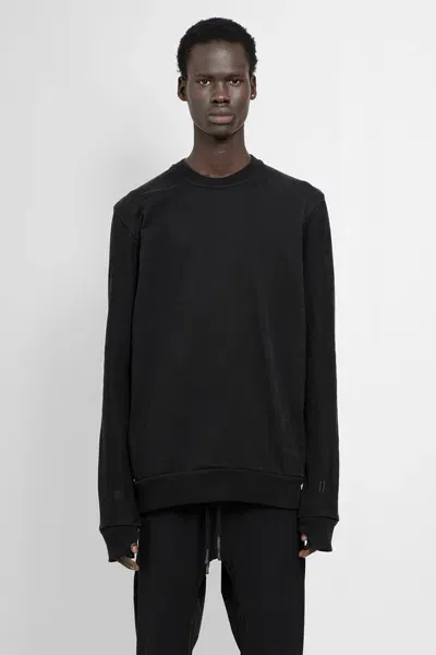 Boris Bidjan Saberi 11 Man Black Sweatshirts