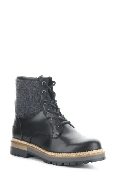 Bos. & Co. Astra Waterproof Boot In Black/cinza