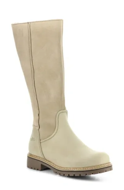 Bos. & Co. Hudson Waterproof Boot In Latte/sand Gobi/suede