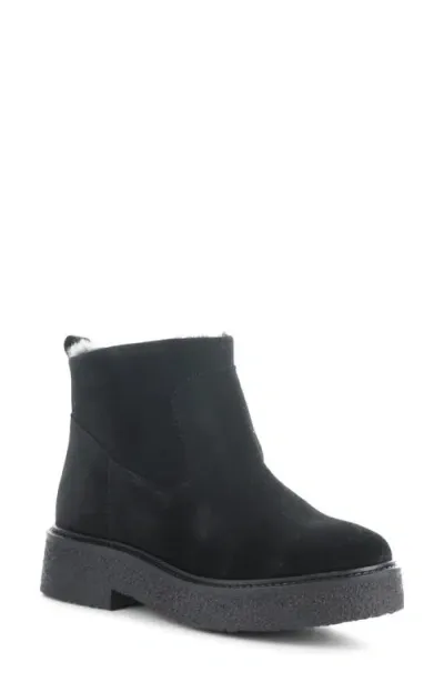 Bos. & Co. Scout Waterproof Winter Bootie In Black/preto