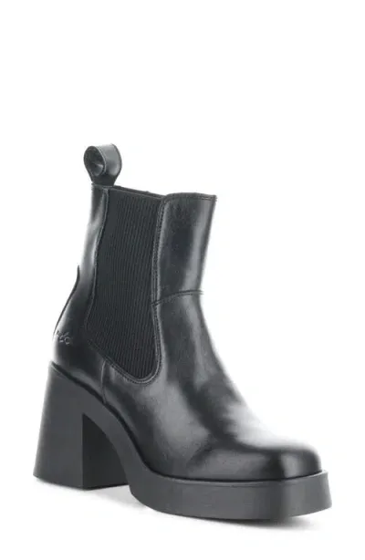 Bos. & Co. Veil Waterproof Platform Bootie In Black