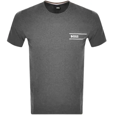 Boss Business Boss 24 Logo T Shirt Grey