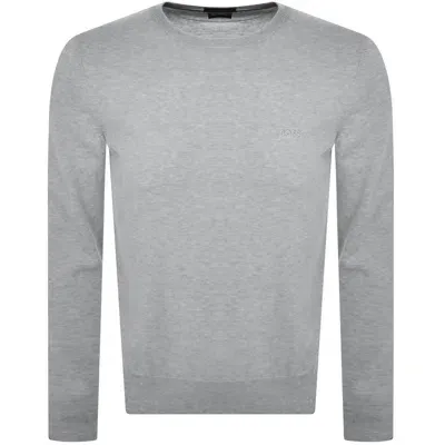 Boss Business Boss Botto L Knit Jumper Grey