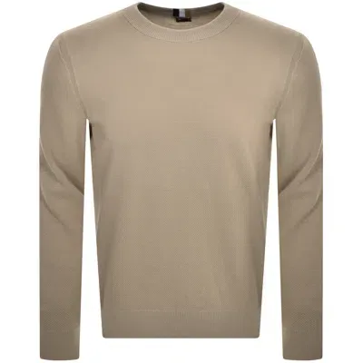 Boss Business Boss Ecaio P Knit Jumper Beige