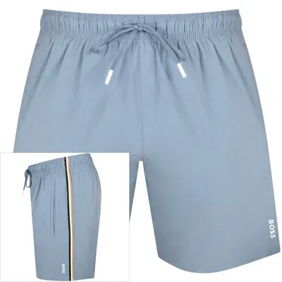 Boss Business Boss Iconic Swim Shorts Blue