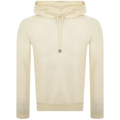 Boss Business Boss Trapani Knit Hoodie White