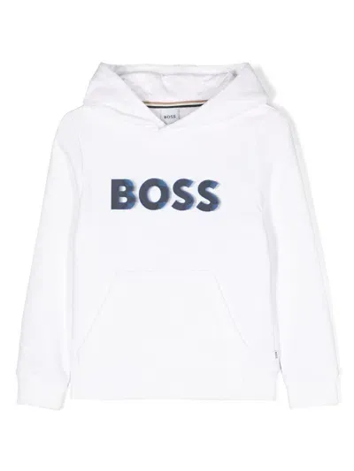 Bosswear Kids' Sweatshirt In White