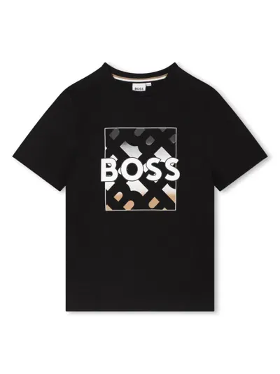 Bosswear T-shirt Boss Kidswear Kids Color Black