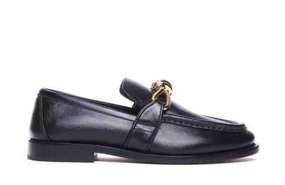 Bottega Veneta Astaire Loafers In Black