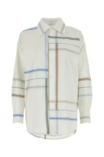 Bottega Veneta Camicia-40 Nd  Female In Multicolor