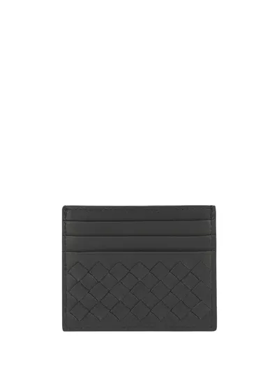 Bottega Veneta Card Holder In N.ivo/pu.pi./te.ro.