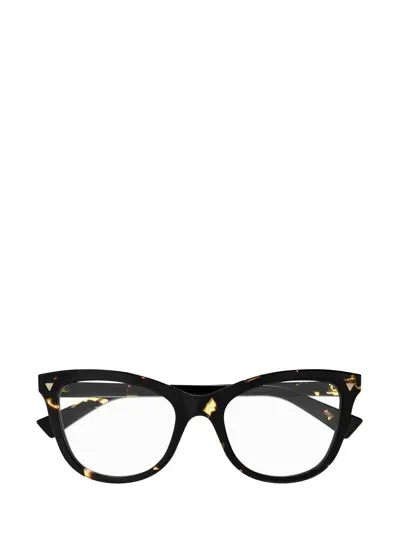 Bottega Veneta Cat-eye Frame Glasses In Brown