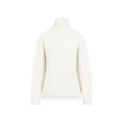 Bottega Veneta Chalk White Cashmere Sweater