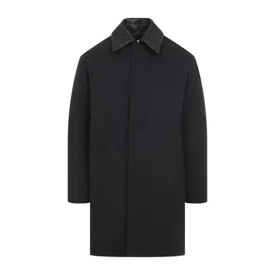 Bottega Veneta Coat In Black