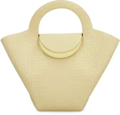 Bottega Veneta Doll Tote Handbag Handbag In Yellow