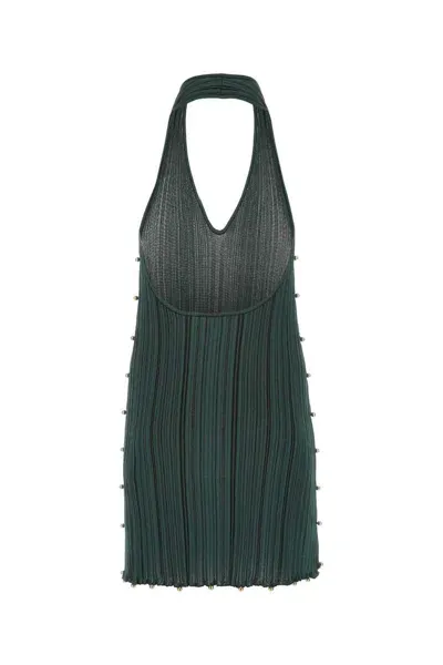 Bottega Veneta Dress In Green