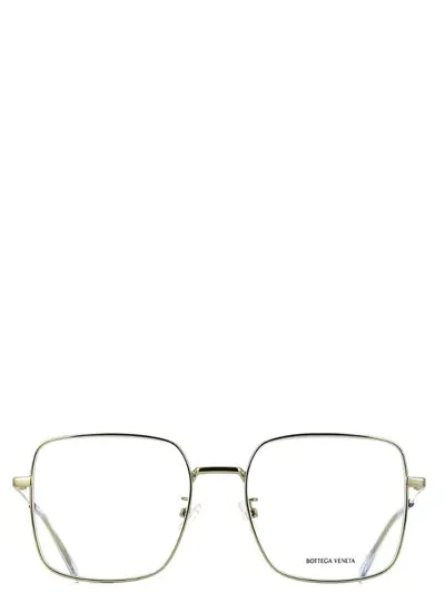 Bottega Veneta Eyeglasses In Gold