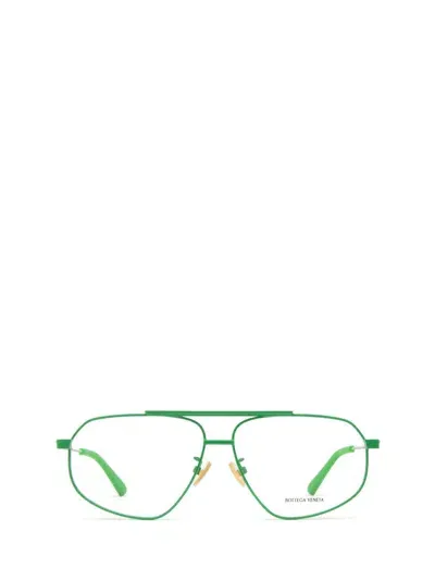 Bottega Veneta Eyeglasses In Green