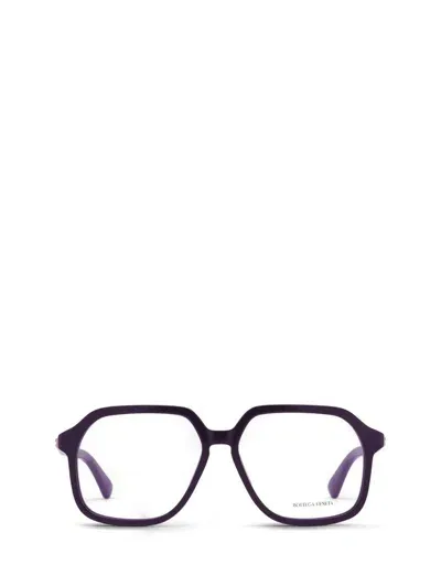 Bottega Veneta Eyeglasses In Purple