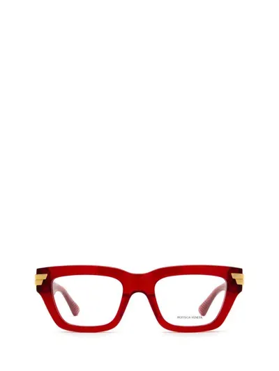 Bottega Veneta Eyeglasses In Red