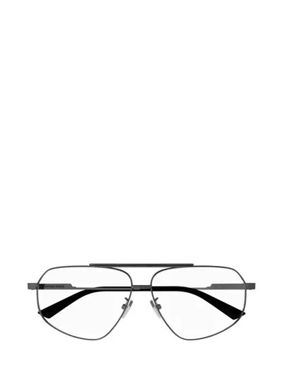 Bottega Veneta Eyeglasses In Silver