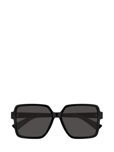 Bottega Veneta Eyewear Square Frame Sunglasses In Black