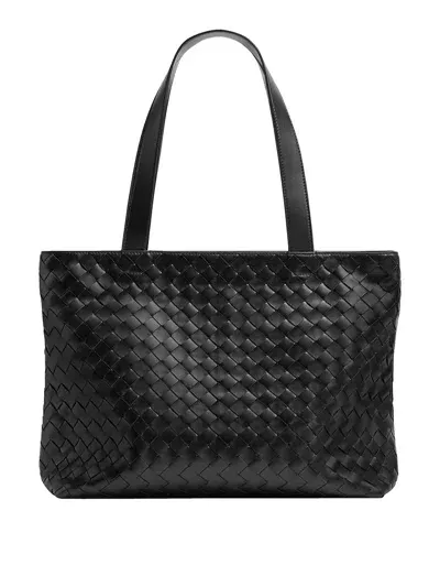 Bottega Veneta Bolso Shopping - Negro