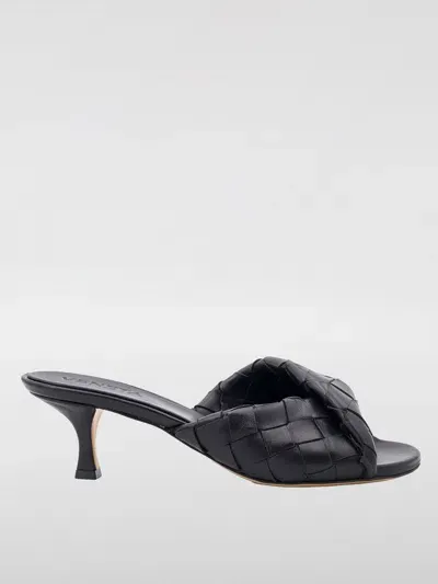 Bottega Veneta Heeled Sandals  Woman Color Black In 黑色