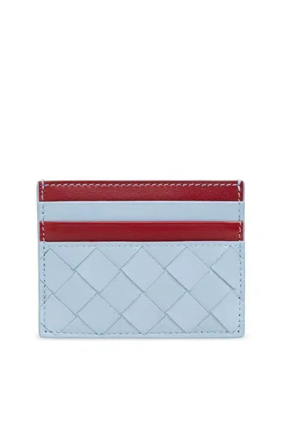 Bottega Veneta Intrecciato Credit Card Case In Multi