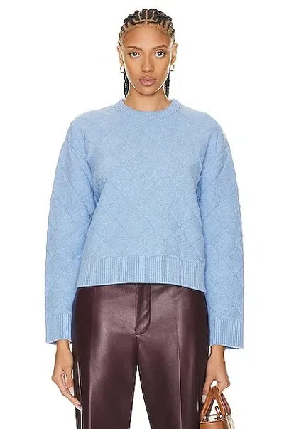 Bottega Veneta Long Sleeve Sweater In Admiral