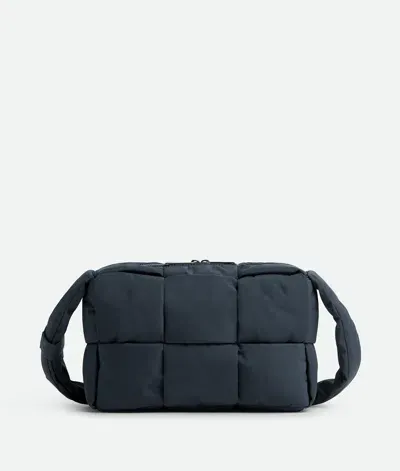 Bottega Veneta Medium Arco Padded Camera Bag In Shadow