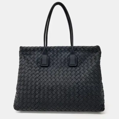 Pre-owned Bottega Veneta Mesh Classic Tote Bag In Black