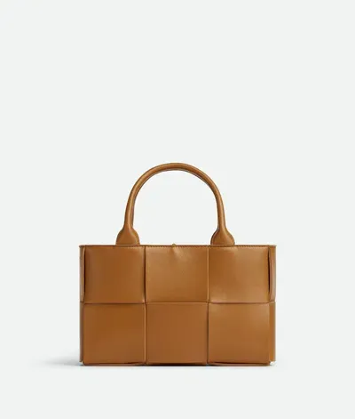 Bottega Veneta Mini Arco Tote Bag In Brown