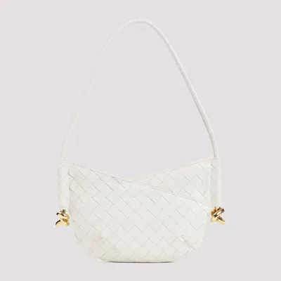 Bottega Veneta Mini Hobo Solstice Bag In Sea Salt